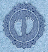 Baby Feet (Embossed)