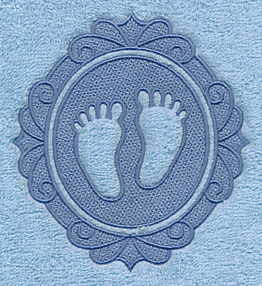 Baby Feet (Embossed)