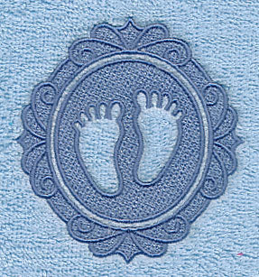 Baby Feet (Embossed)