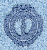 Baby Feet (Embossed)