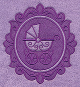 Baby Pram (Embossed)