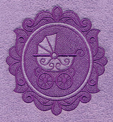 Baby Pram (Embossed)