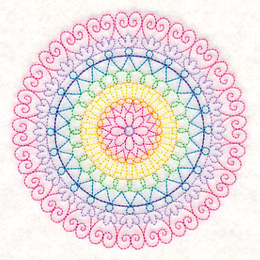Rainbow Medallion