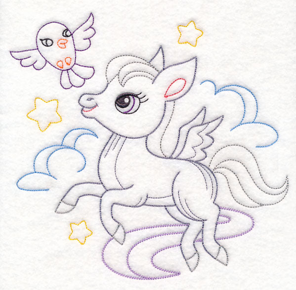 Sweet Fantasy Pegasus (Vintage)