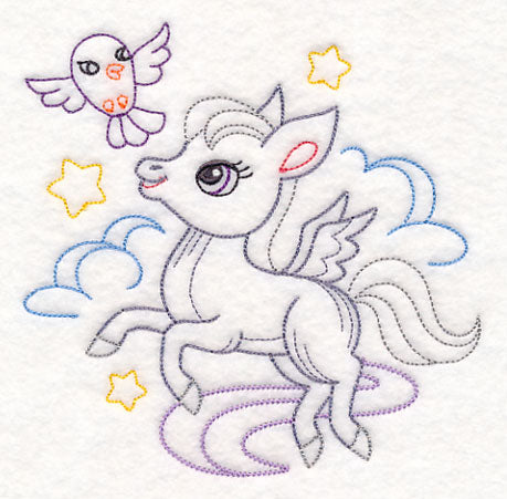 Sweet Fantasy Pegasus (Vintage)