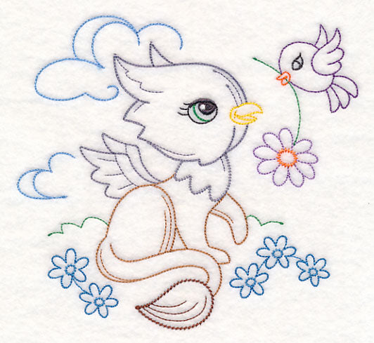 Sweet Fantasy Griffin (Vintage)