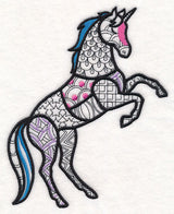 Mystical Unicorn (Blackwork)