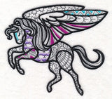 Mystical Pegasus (Blackwork)