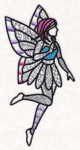 Mystical Fairy (Blackwork)