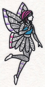 Mystical Fairy (Blackwork)