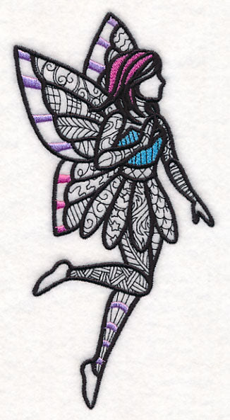 Mystical Fairy (Blackwork)