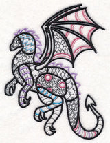 Mystical Dragon (Blackwork)