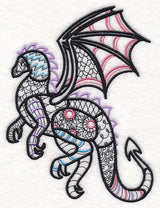 Mystical Dragon (Blackwork)