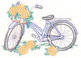Bike of Blooms - Dahlias