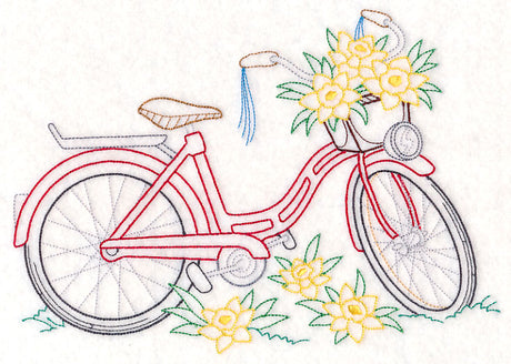 Bike of Blooms - Daffodils