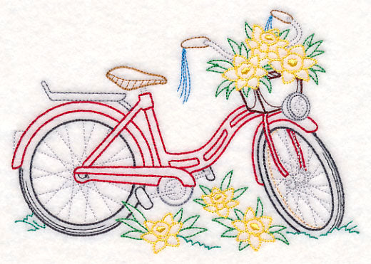 Bike of Blooms - Daffodils