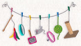 Cat Clothesline