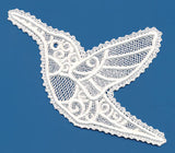 Spring Hummingbird (Battenburg Lace)