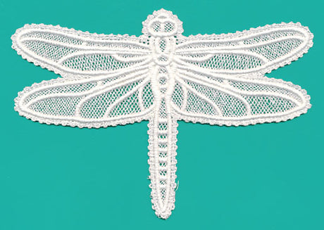 Spring Dragonfly (Battenburg Lace)