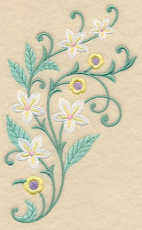 Greenery and Blossoms Spray