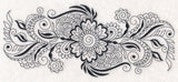 Mehndi Mania Horizontal Spray (Blackwork)