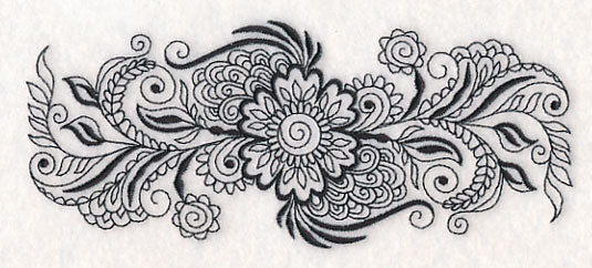 Mehndi Mania Horizontal Spray (Blackwork)