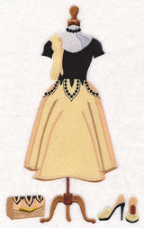 Chiffon and Tulle Hollywood Dress Form