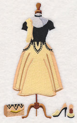 Chiffon and Tulle Hollywood Dress Form