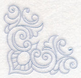 Graceful Filigree Corner