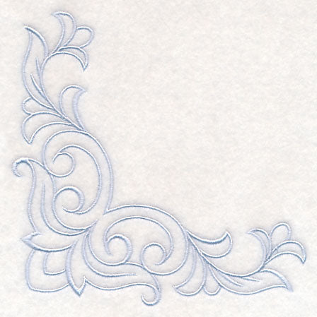 Delicate Filigree Corner