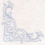 Delicate Filigree Corner
