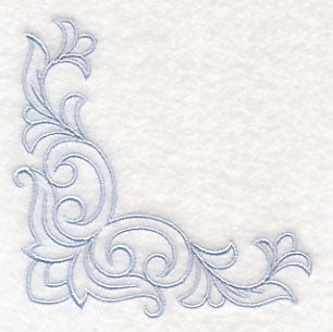 Delicate Filigree Corner