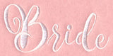 Wedding Typography - Bride