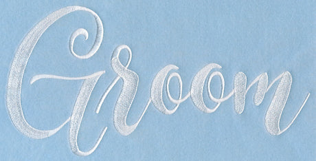 Wedding Typography - Groom