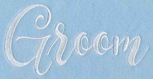 Wedding Typography - Groom