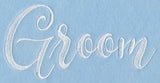 Wedding Typography - Groom