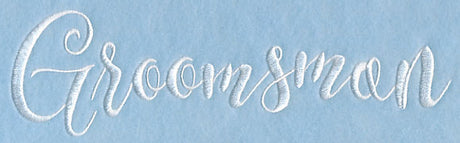 Wedding Typography - Groomsman