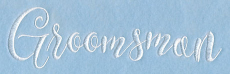 Wedding Typography - Groomsman