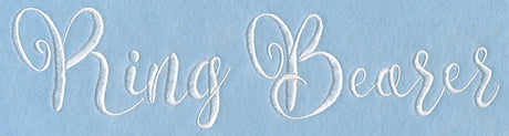 Wedding Typography - Ring Bearer