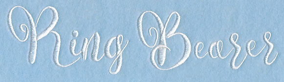 Wedding Typography - Ring Bearer