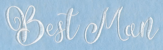 Wedding Typography - Best Man
