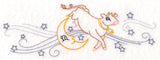 Cow Over the Moon Border (Vintage)