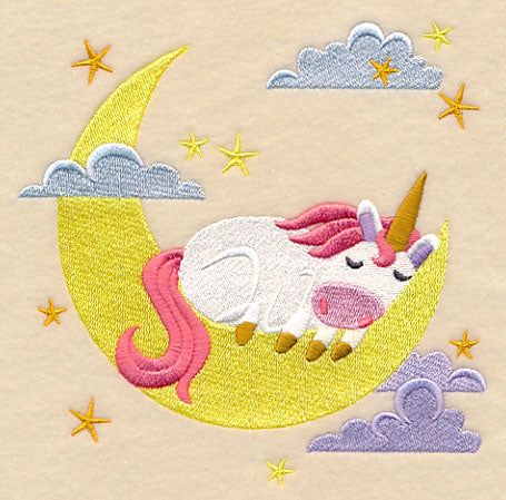 Sleeping Unicorn on the Moon