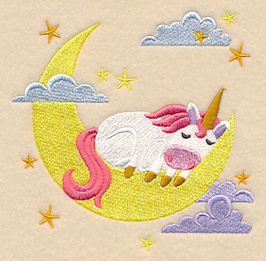 Sleeping Unicorn on the Moon