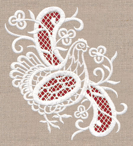 Chicken Spray (Cutwork)