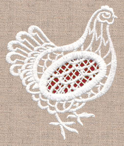 Chicken (Cutwork)