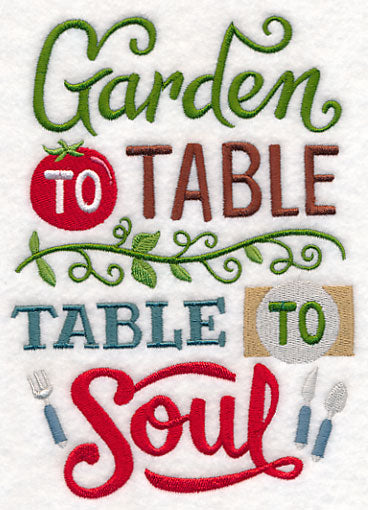 Garden to Table, Table to Soul