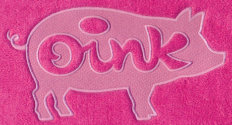 Oink Pig (Embossed)