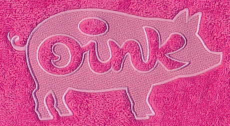 Oink Pig (Embossed)
