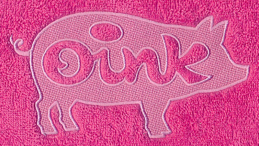 Oink Pig (Embossed)